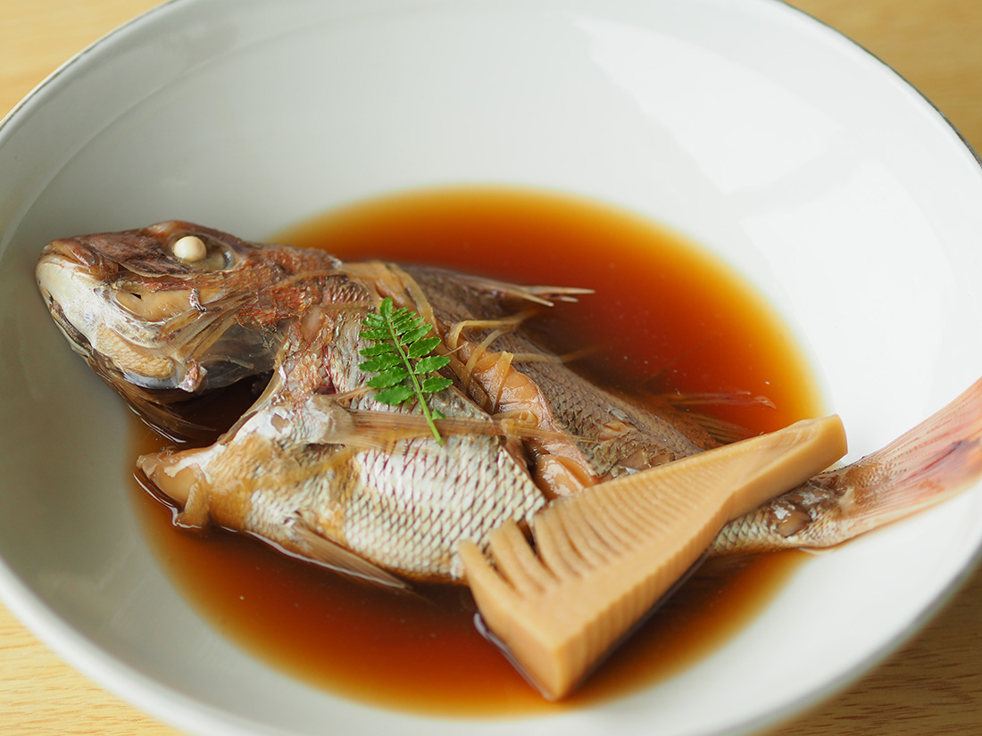 島魚の煮付け