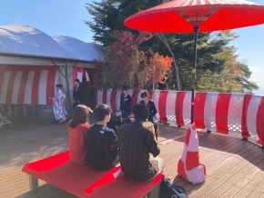 もみじ茶会の様子